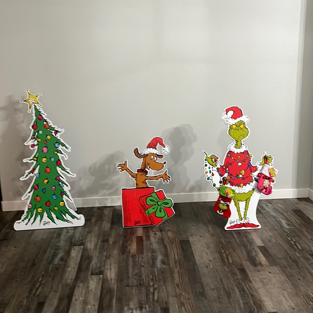 The Grinch 2023 Wood Decor